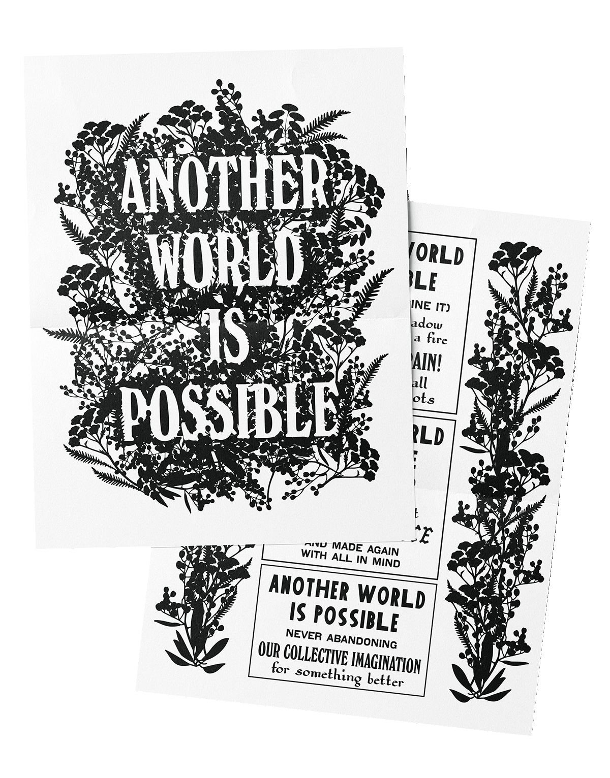 "Another World is Possible" Print-At-Home PDF