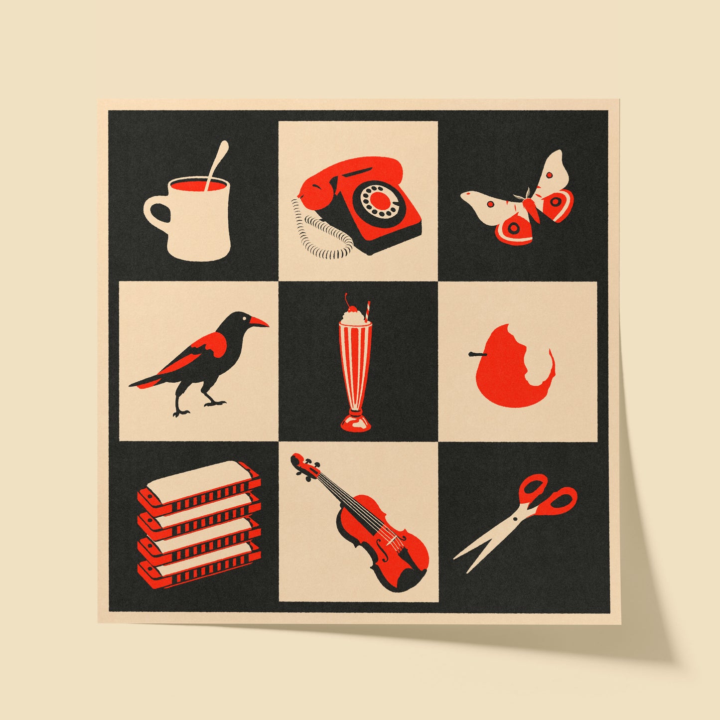 "Assemblage I" Poster