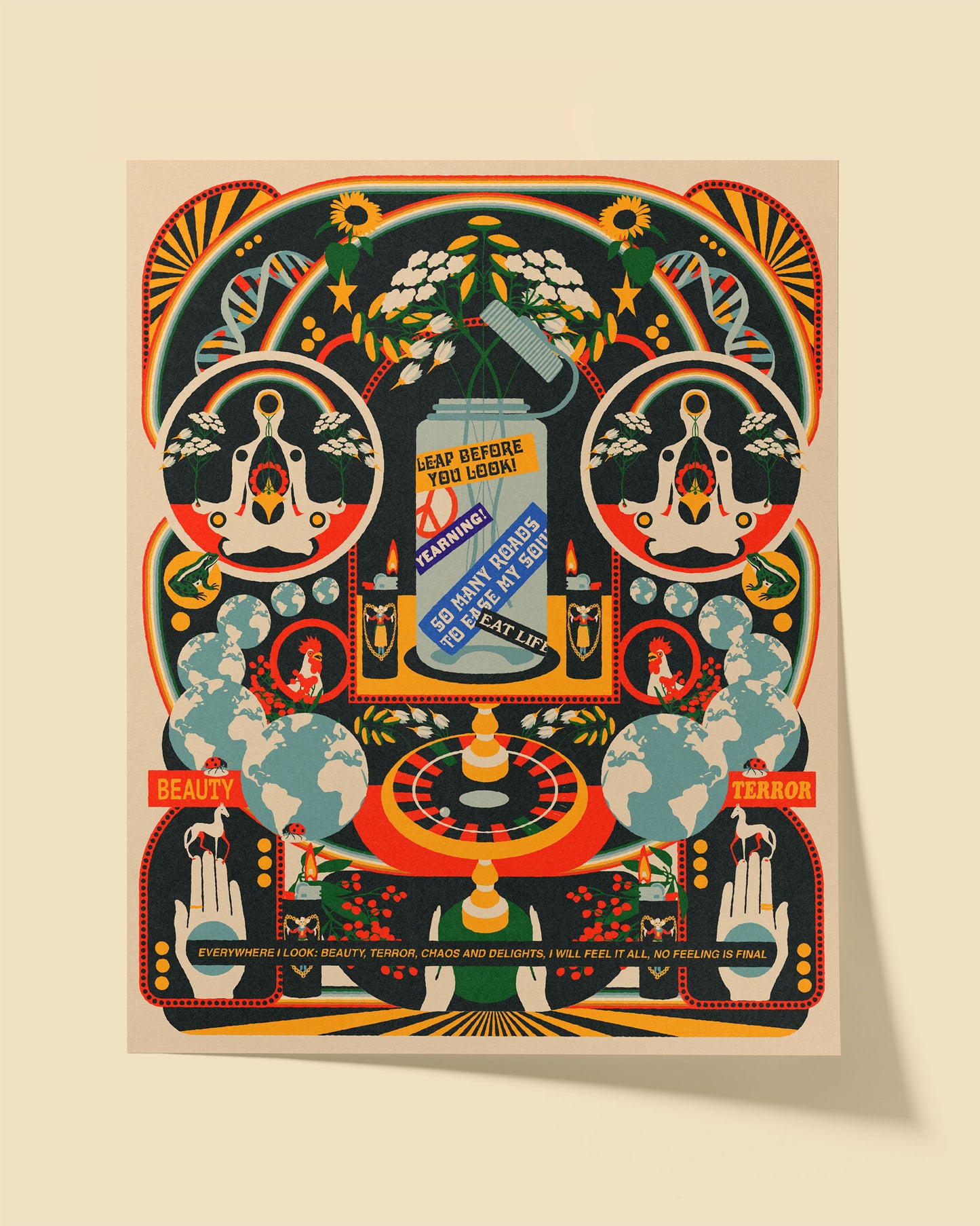 "Beauty and Terror" Print