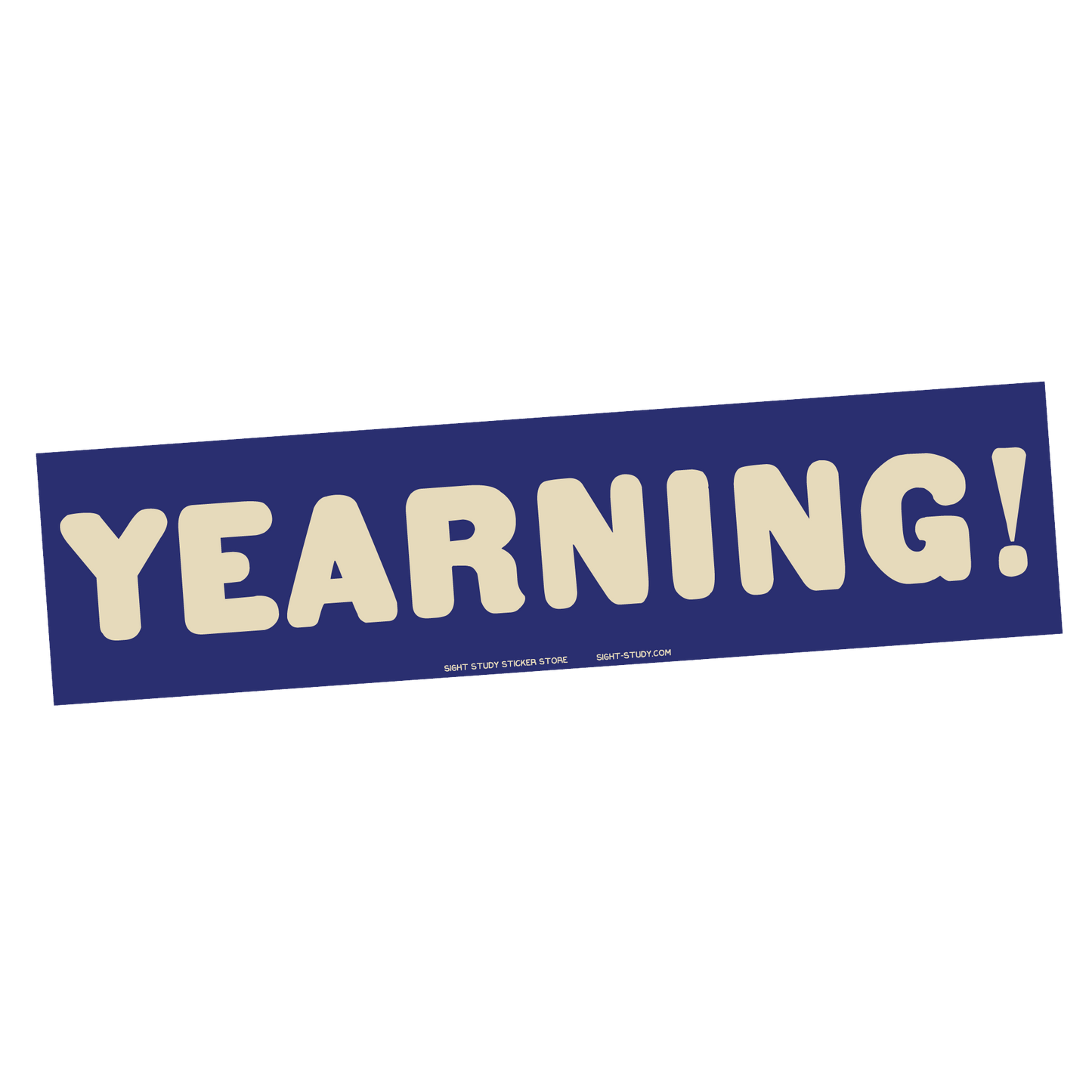 "Yearning!" Sticker