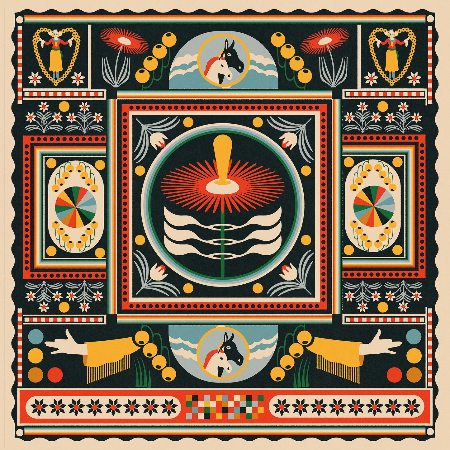 "Sweetheart" - Edition of 30 Giclee Print 20 x 20