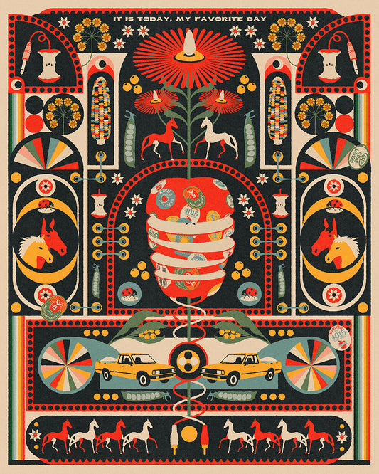 "It is Today, My Favorite Day" Poster