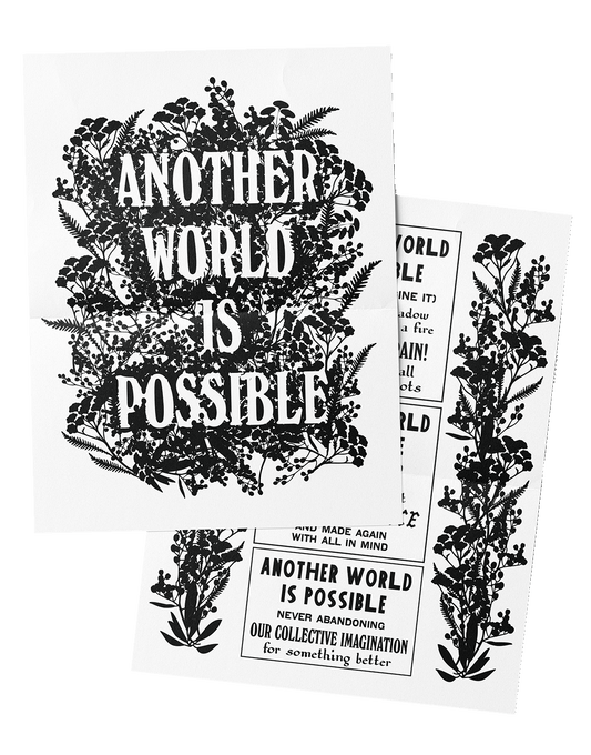 "Another World is Possible" Print-At-Home PDF