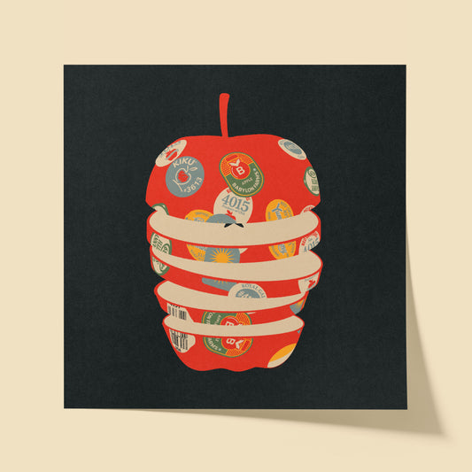 "Chopped" Print