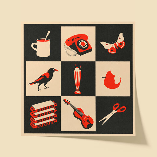 "Assemblage I" Poster