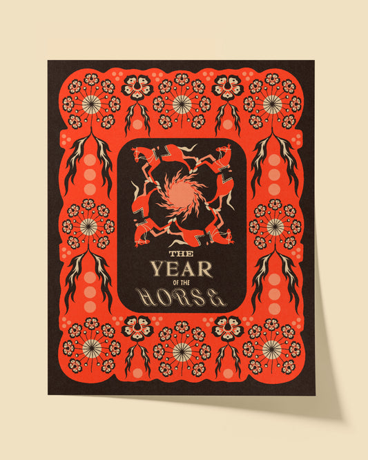 "The Year Of The Horse" Poster