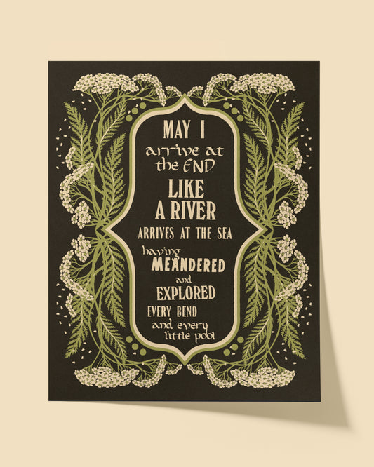 "Like A River" Poster