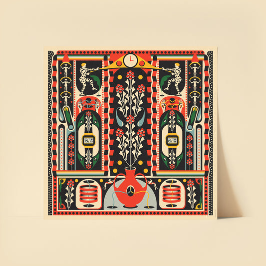 "Tapestry For My Waterproof Watch" - Edition of 30 Giclée Print