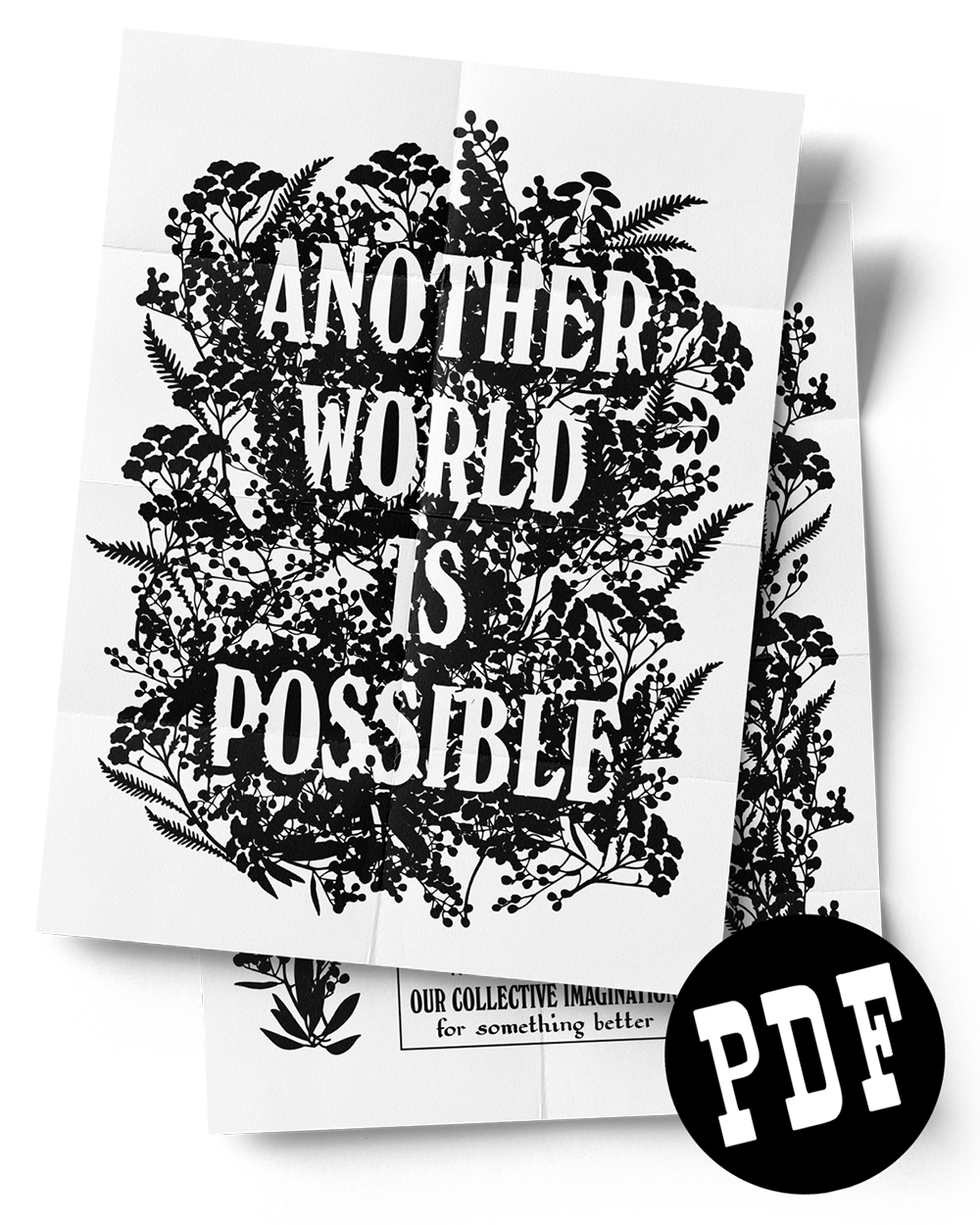 "Another World is Possible" Print-At-Home PDF