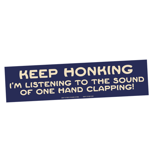 "Sound Of One Hand Clapping" Sticker