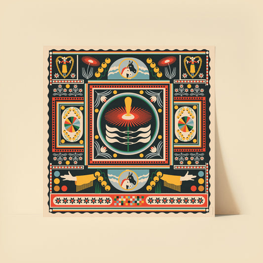 "Sweetheart" - Edition of 30 Giclee Print 20 x 20