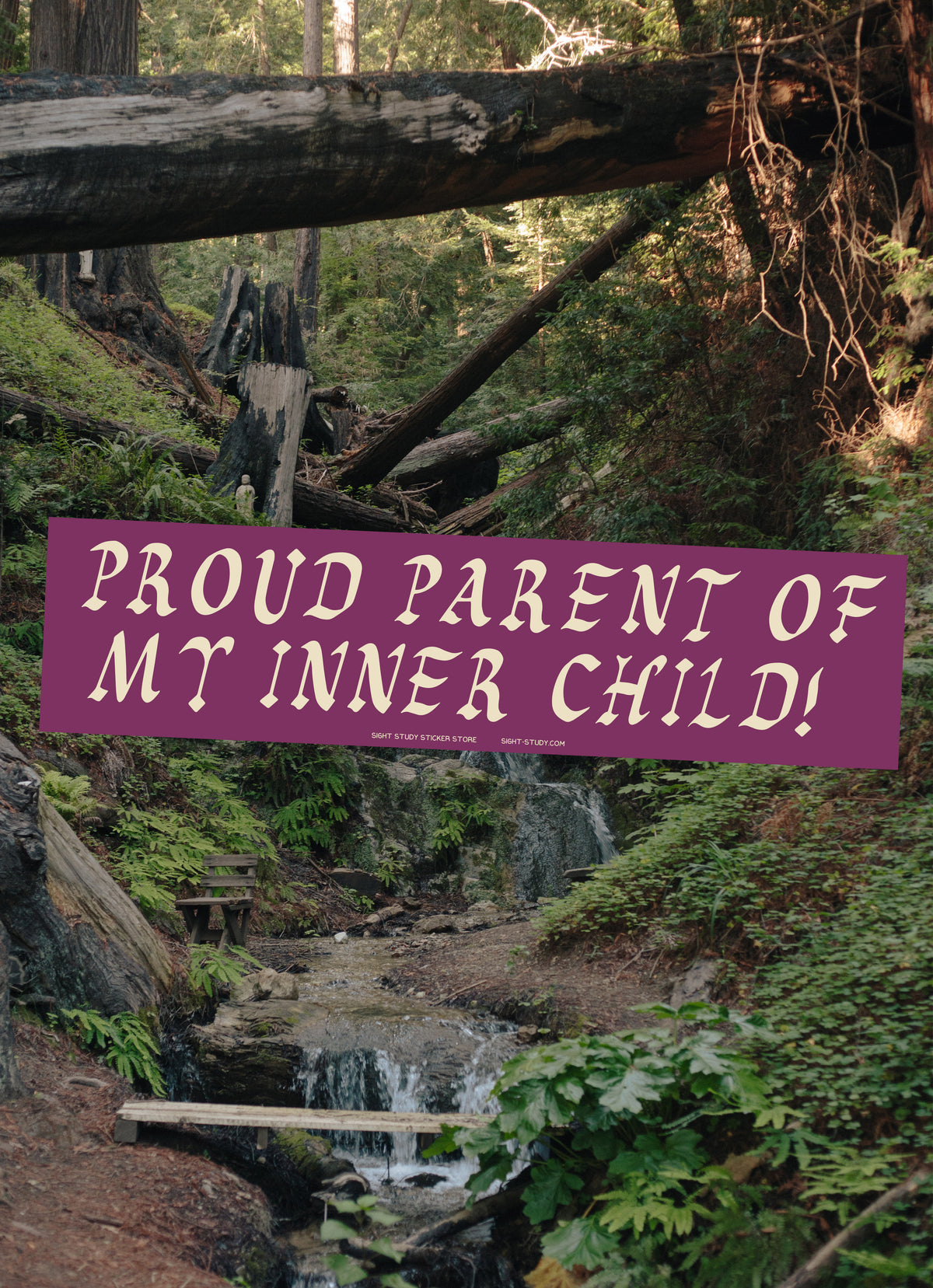 "Proud Parent Of My Inner Child" Sticker