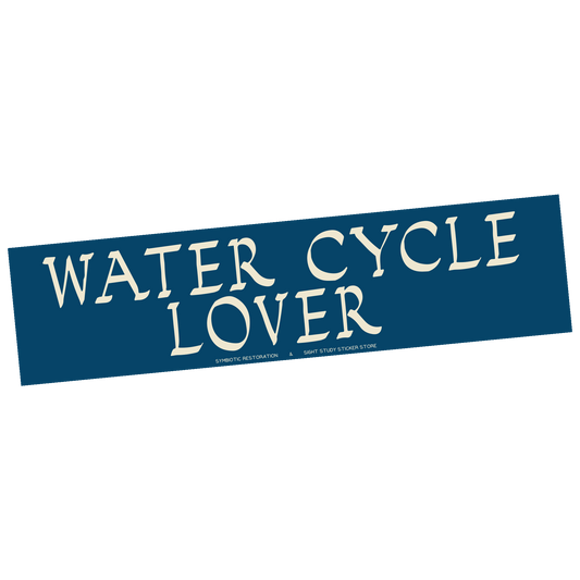 "Water Cycle Lover" Sticker
