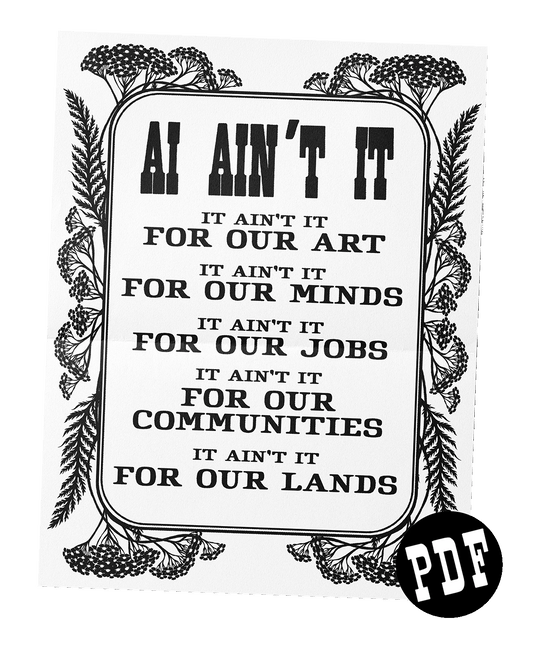 "It Ain't It" Print-At-Home PDF